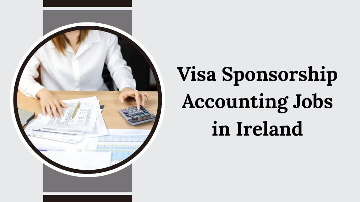 Visa Sponsorship Accounting Jobs in Ireland