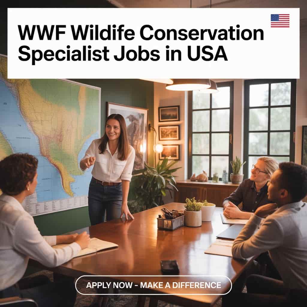 WWF Wildlife Conservation Specialist Jobs in USA