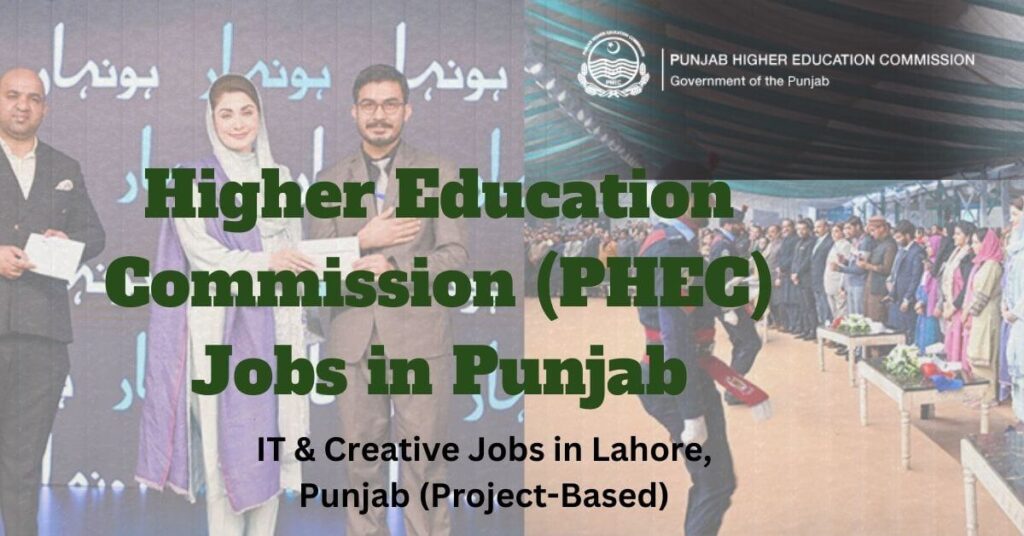 Higher Education Commission (PHEC) Jobs in Punjab