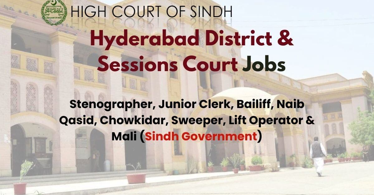 Hyderabad District & Sessions Court Jobs
