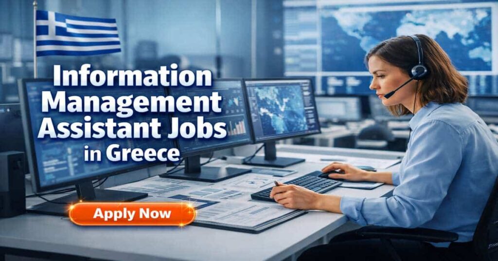 Information Management Assistant Jobs in Greece