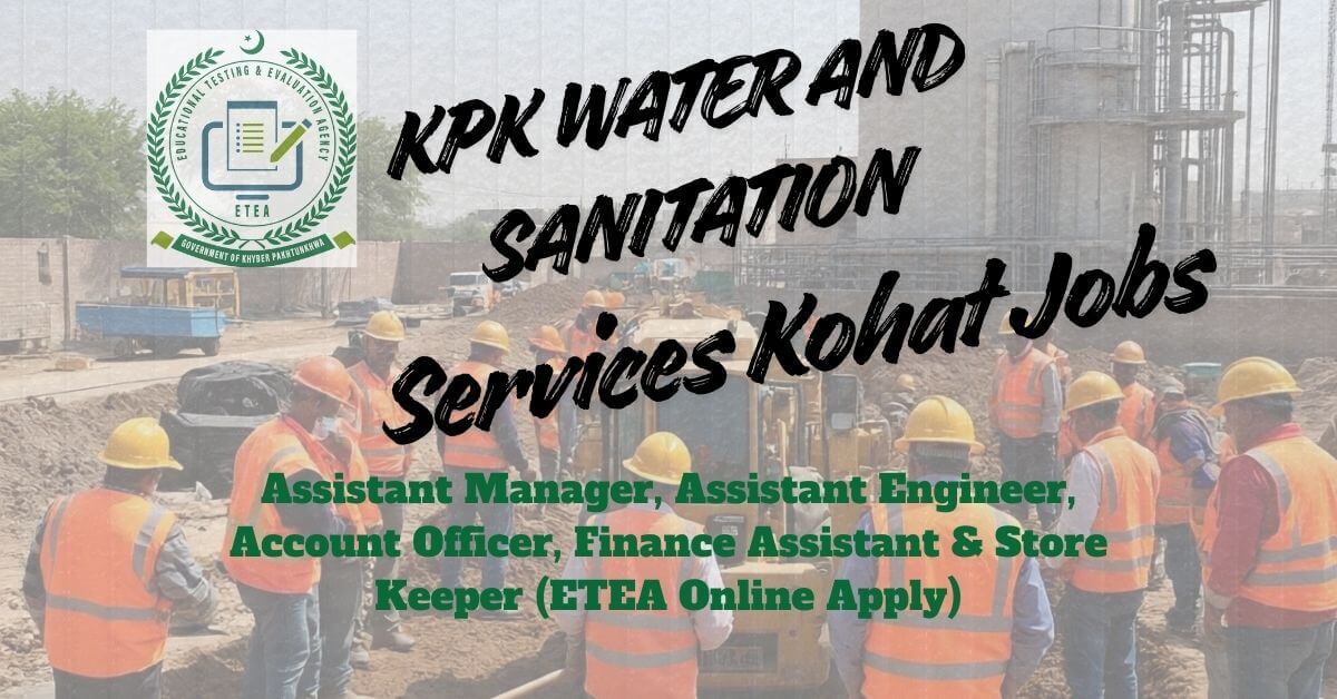 KPK Water And Sanitation Services Kohat Jobs