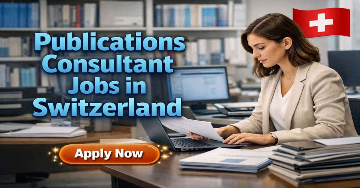 Publications Consultant Jobs in Switzerland