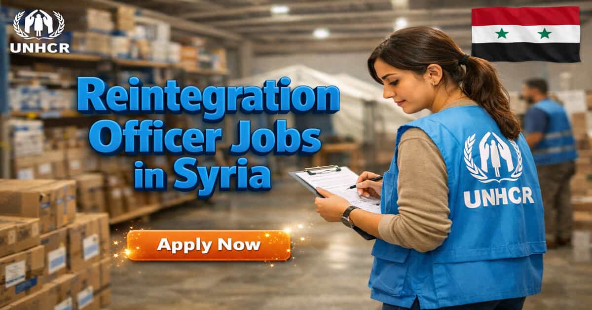 Reintegration Officer Jobs in Syria
