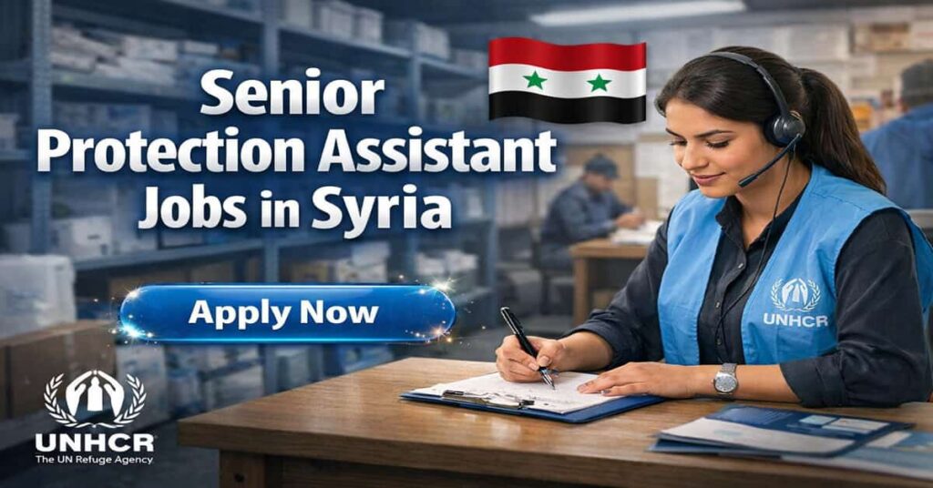 Senior Protection Assistant Jobs in Syria