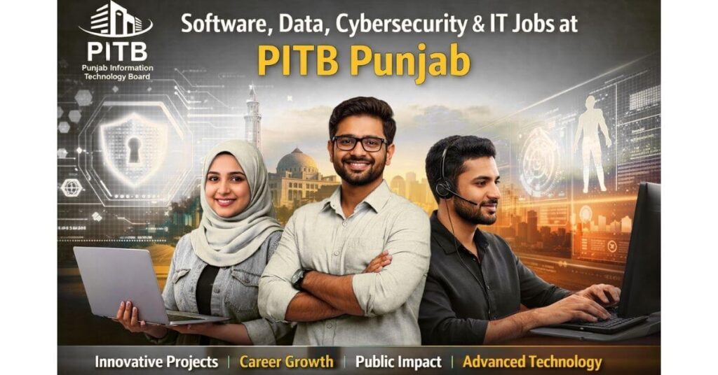 Software Data Cybersecurity and IT Jobs at PITB Punjab