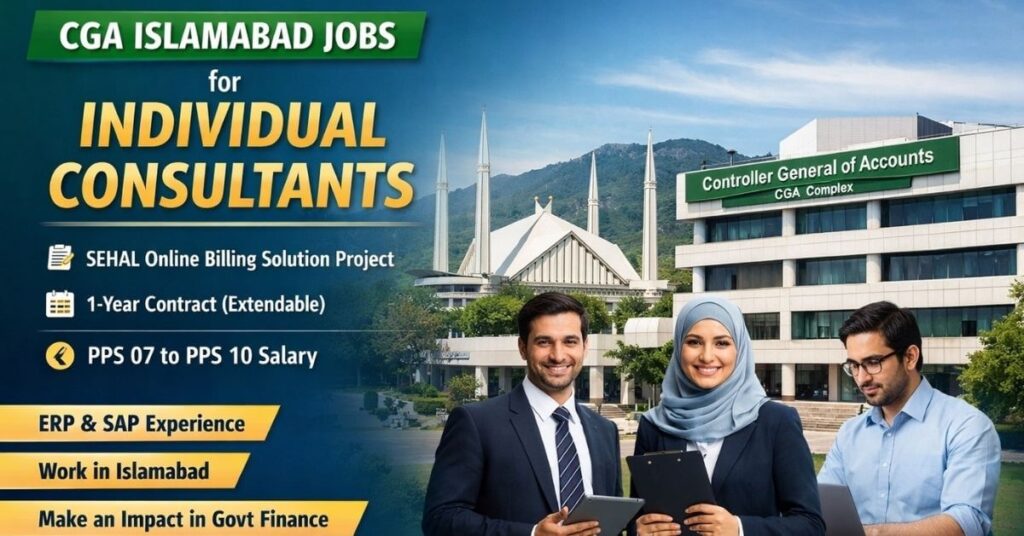 CGA Islamabad Jobs for Individual Consultants