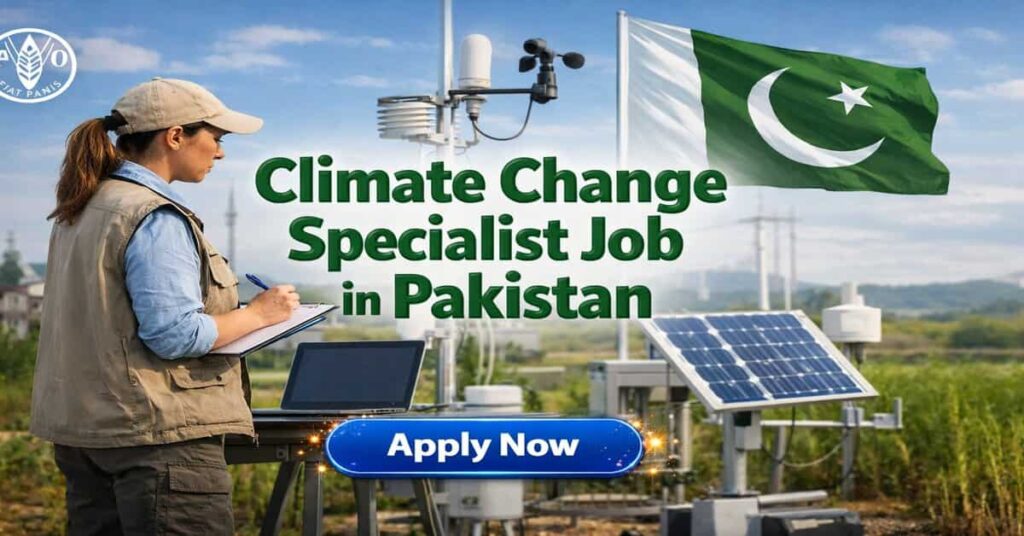 Climate Change Specialist Jobs in Pakistan