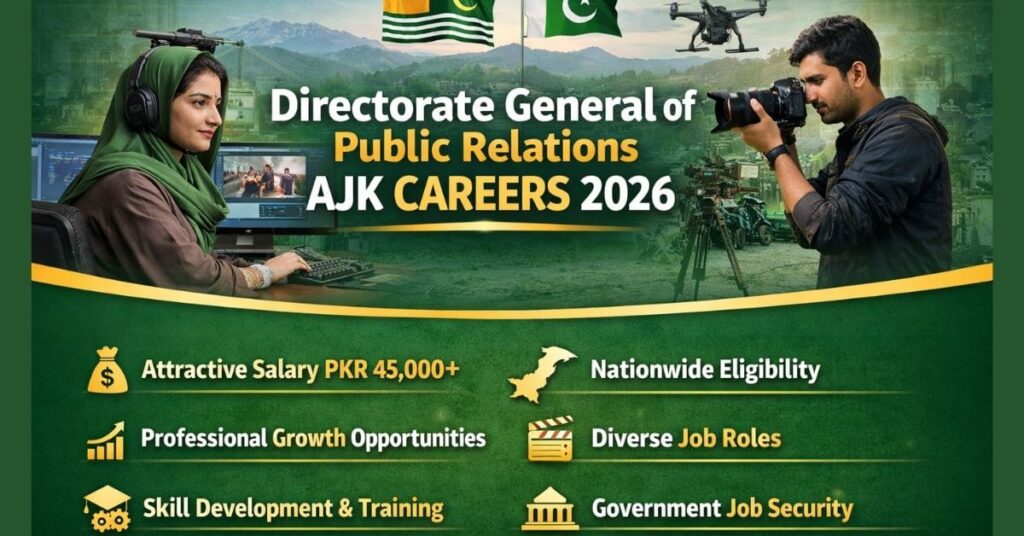 Directorate General of Public Relations AJK Careers