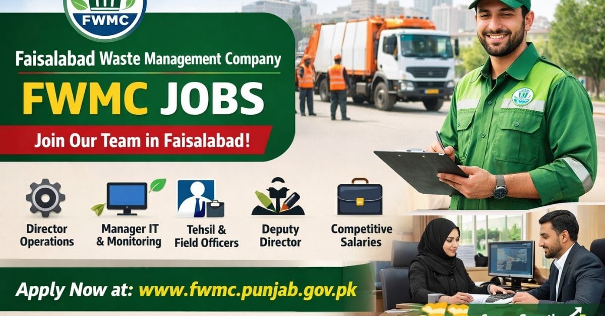 Faisalabad Waste Management Company FWMC Jobs