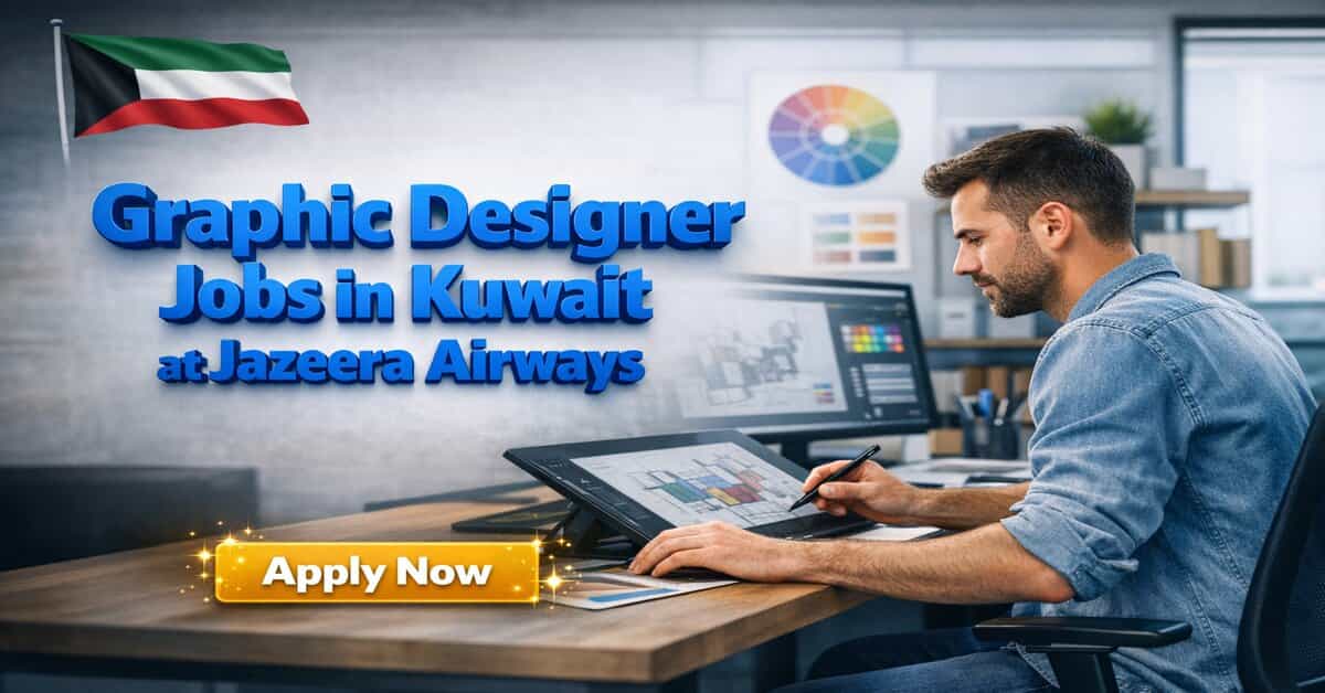 Graphic Designer Jobs in Kuwait at Jazeera Airways