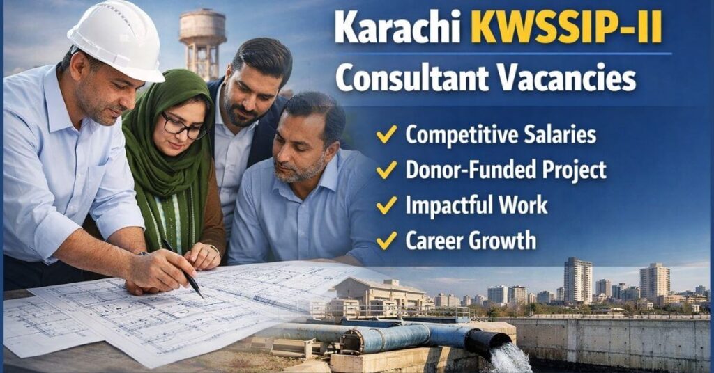 Karachi KWSSIP-II Consultant Vacancies