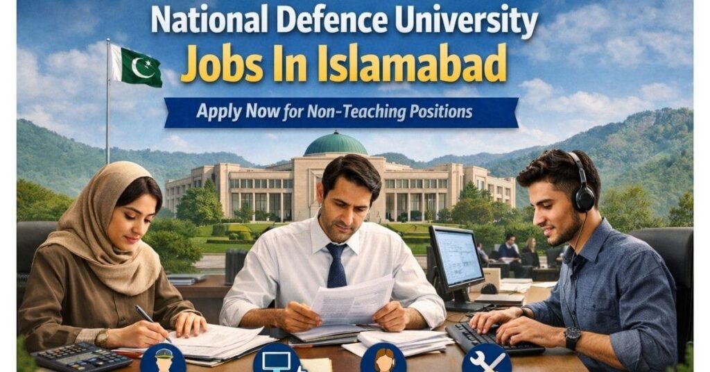 National Defence University Jobs in Islamabad