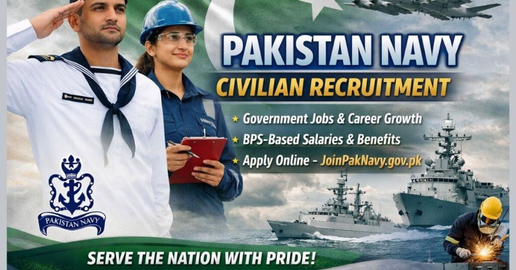 Pakistan Navy Civilian Recruitment