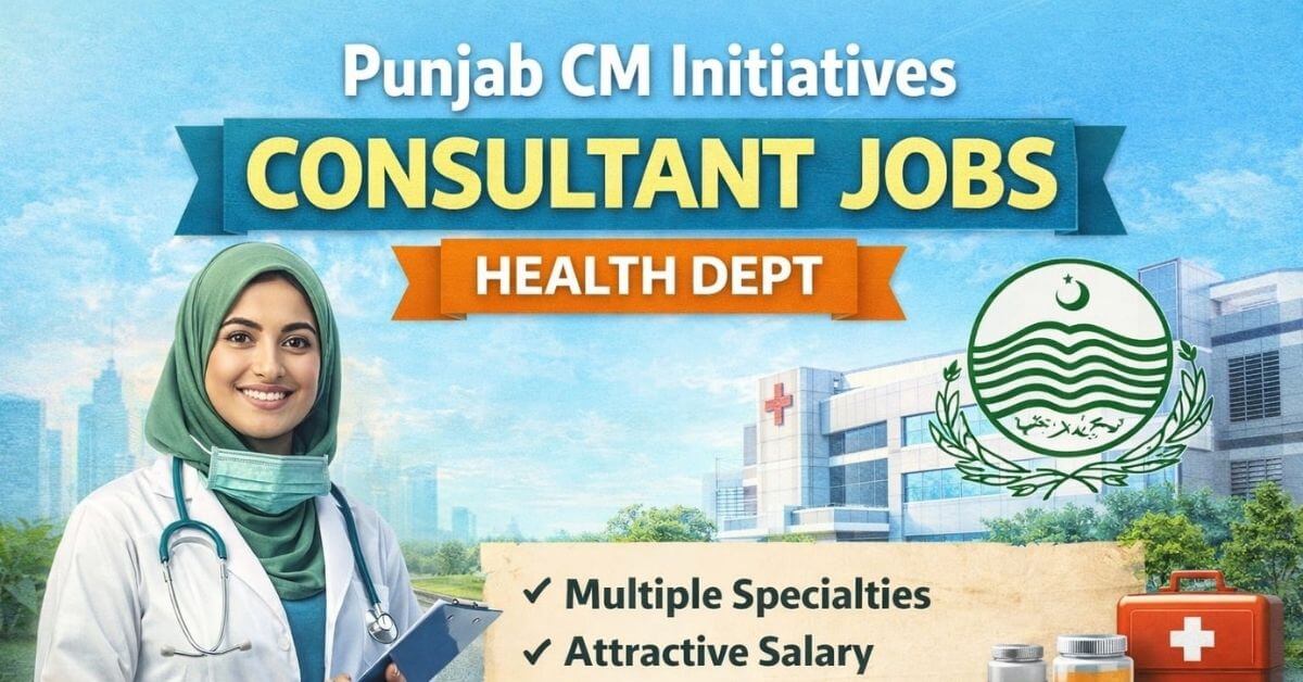 Punjab CM Initiatives Consultant Jobs Health Dept