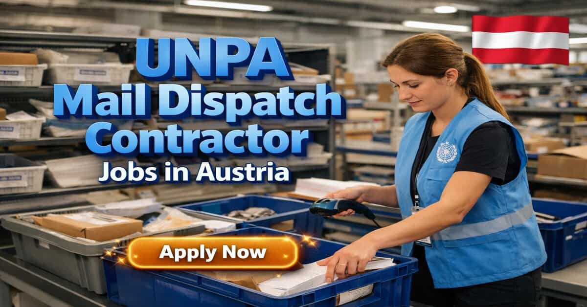 UNPA Mail Dispatch Contractor Jobs in Austria