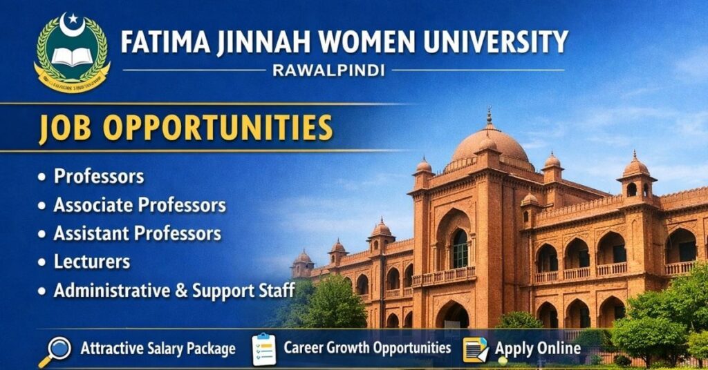 Fatima Jinnah Women University Rawalpindi Jobs