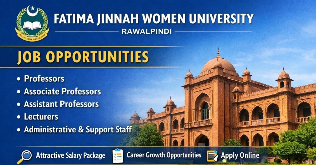 Fatima Jinnah Women University Rawalpindi Jobs