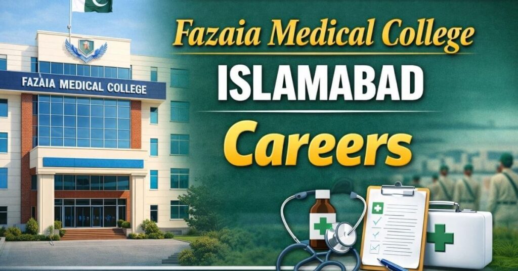 Fazaia Medical College Islamabad Careers