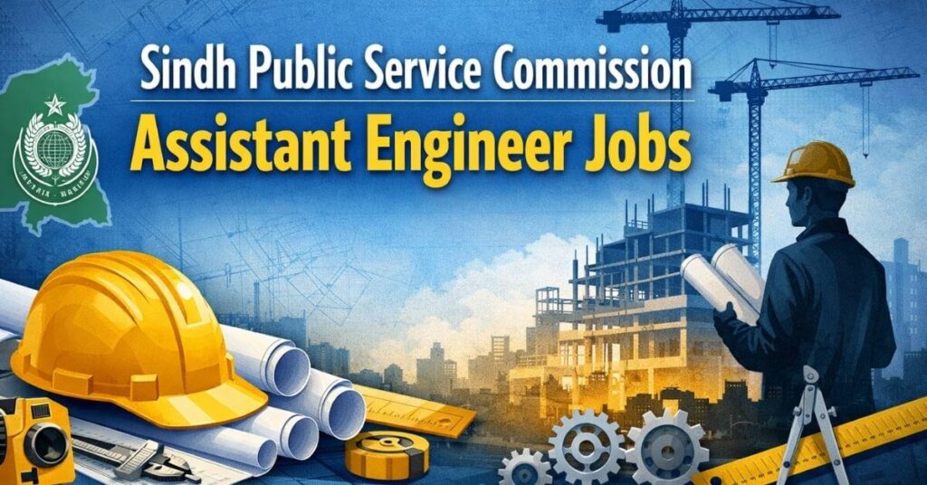 Sindh Public Service Commission Assistant Engineer Jobs