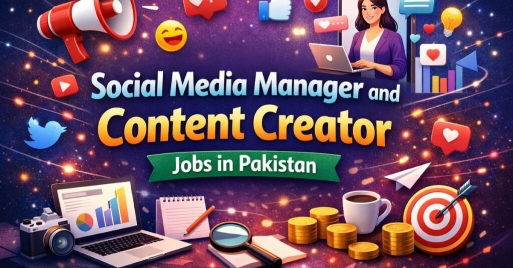 Social Media Manager and Content Creator Jobs in Pakistan