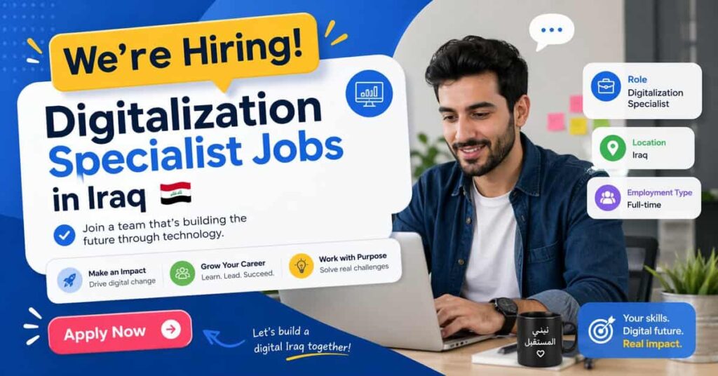 Digitalization Specialist Jobs in Iraq
