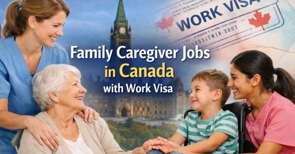Family Caregiver Jobs in Canada with Work Visa