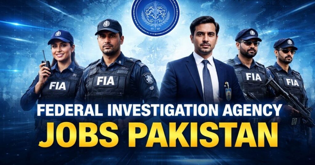 Federal Investigation Agency Jobs Pakistan