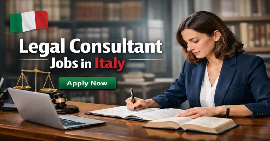 Legal Consultant Jobs in Italy