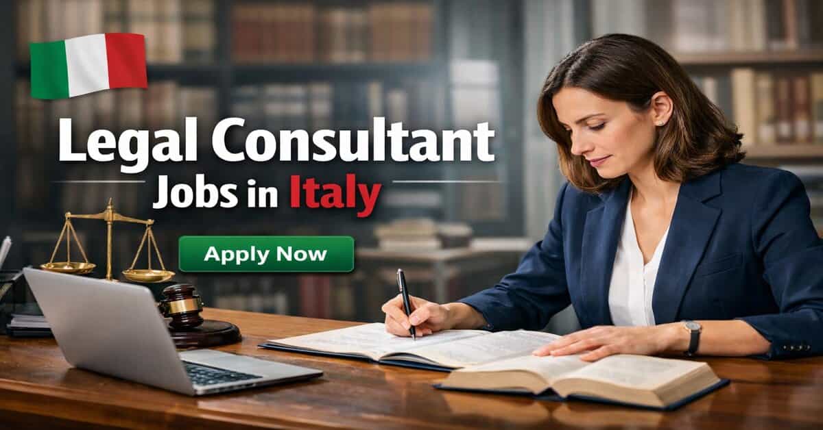 Legal Consultant Jobs in Italy
