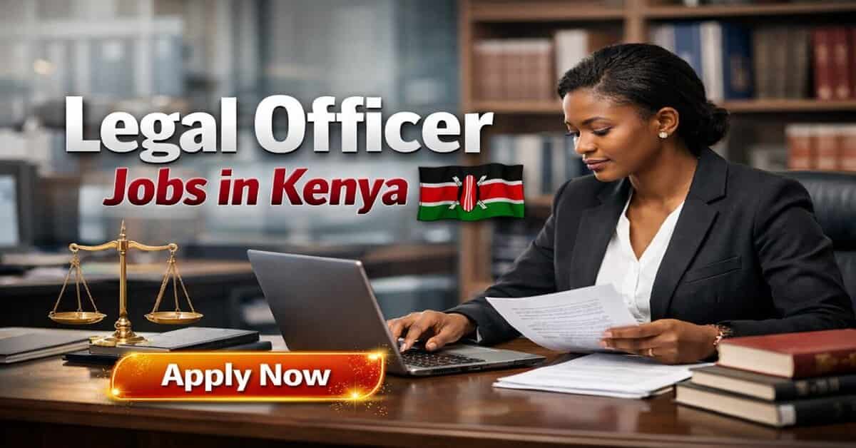 Legal Officer Jobs in Kenya