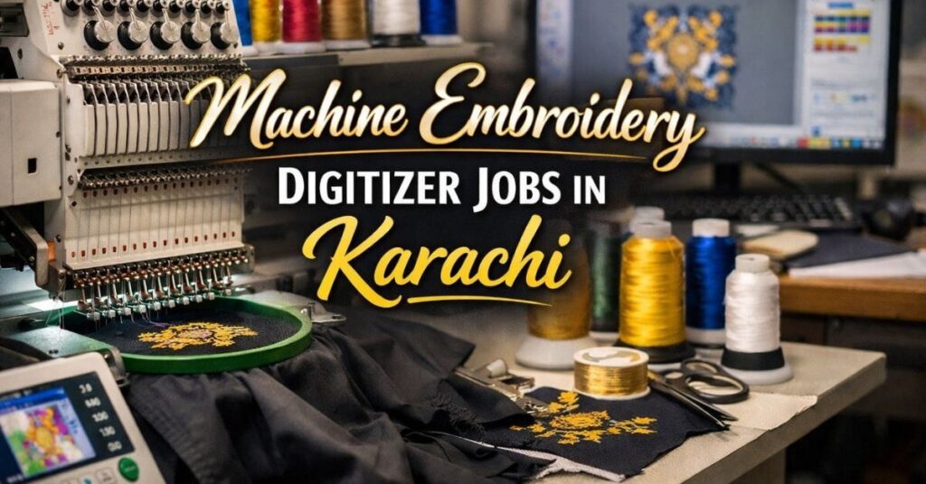 Machine Embroidery Digitizer Jobs in Karachi