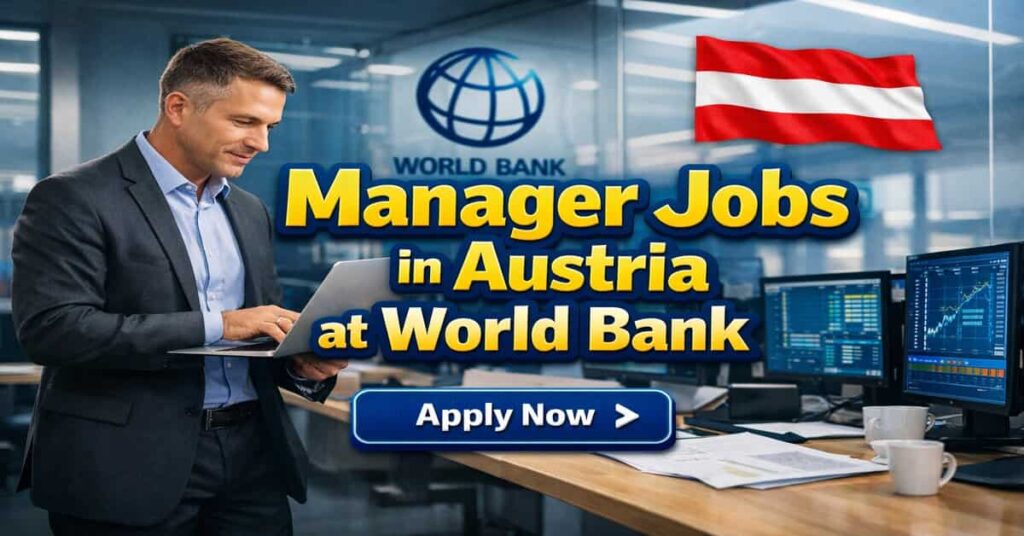 Manager Jobs in Austria at World Bank