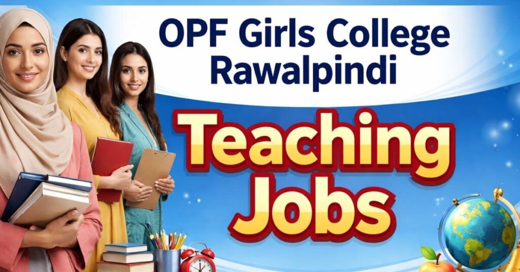 OPF Girls College Rawalpindi Teaching Jobs