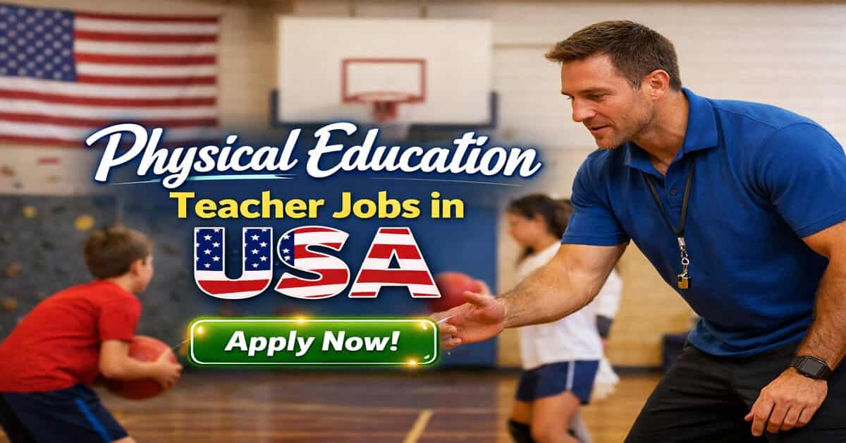 Physical Education Teacher Jobs in USA