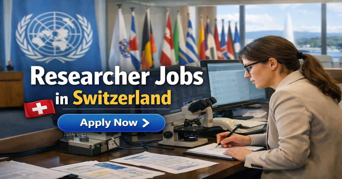Researcher Jobs in Switzerland