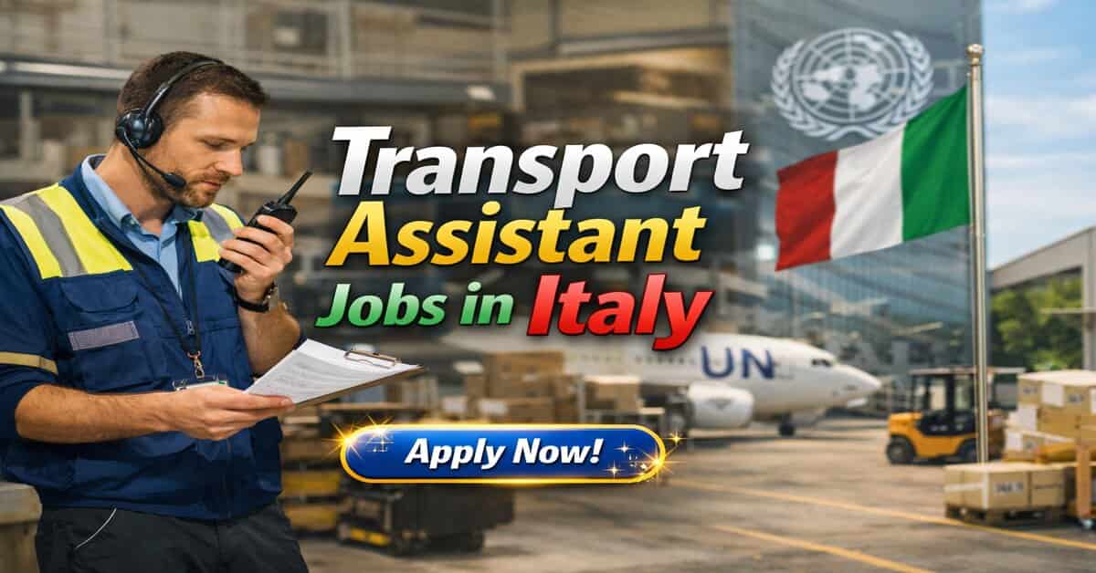 Transport Assistant Jobs in Italy