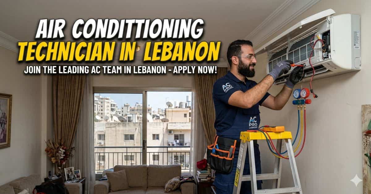 Air Conditioning Technician Jobs in Lebanon