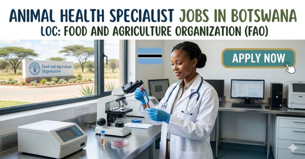 Animal Health Specialist Jobs in Botswana