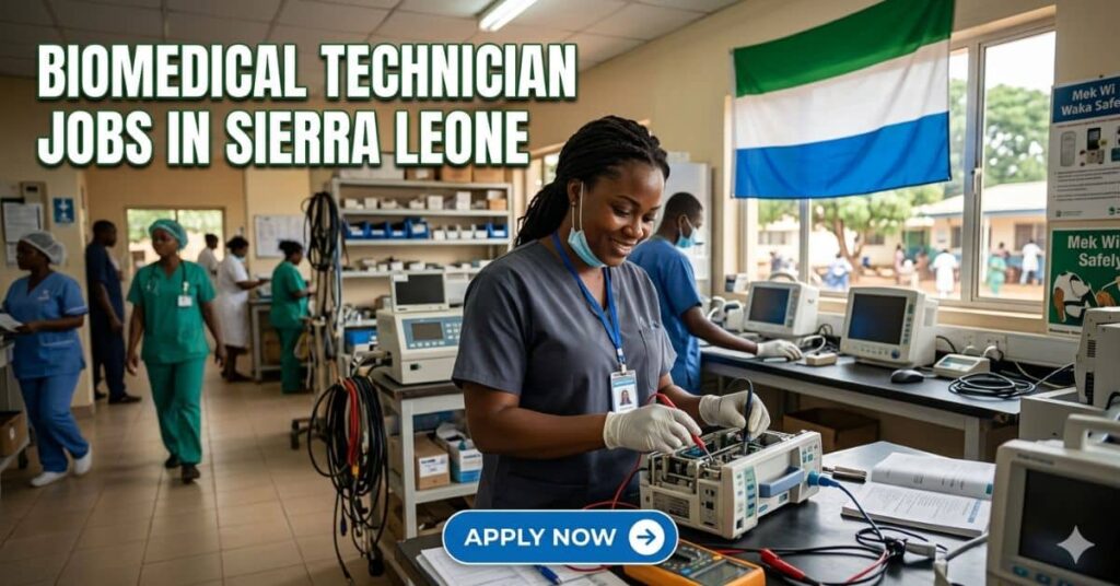 Biomedical Technician Jobs in Sierra Leone