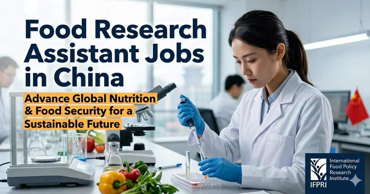 Food Research Assistant Jobs in China