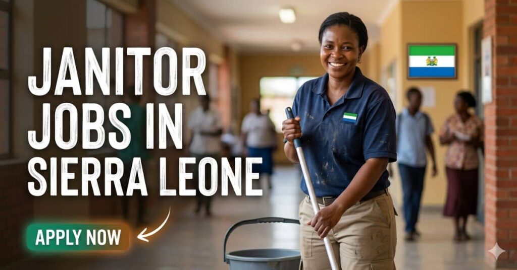 Janitor Jobs in Sierra Leone